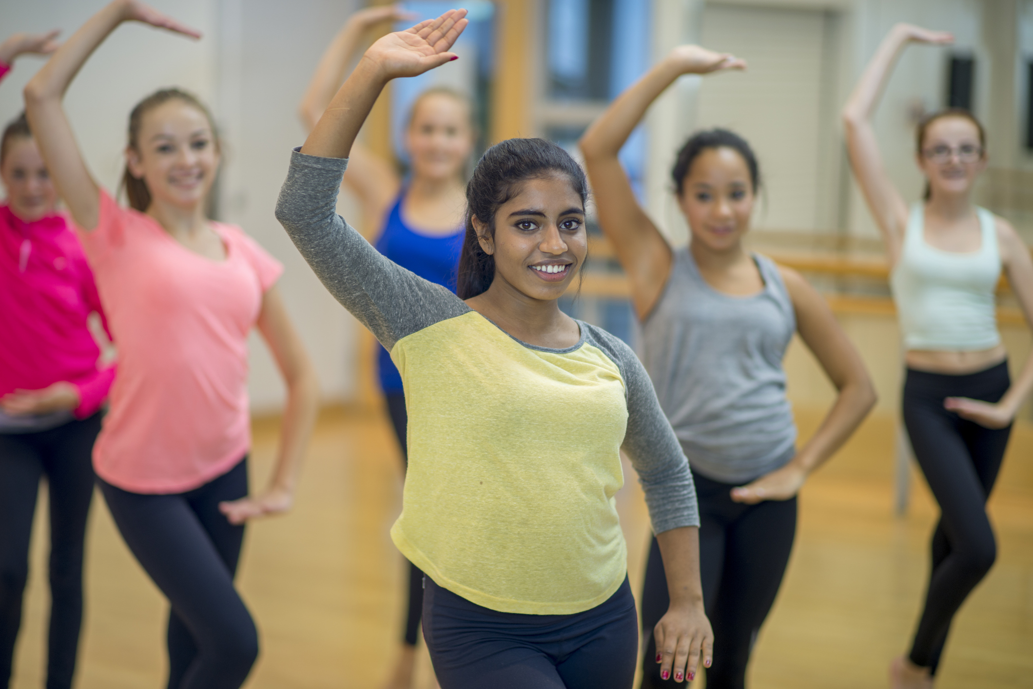 Women in a recreation class