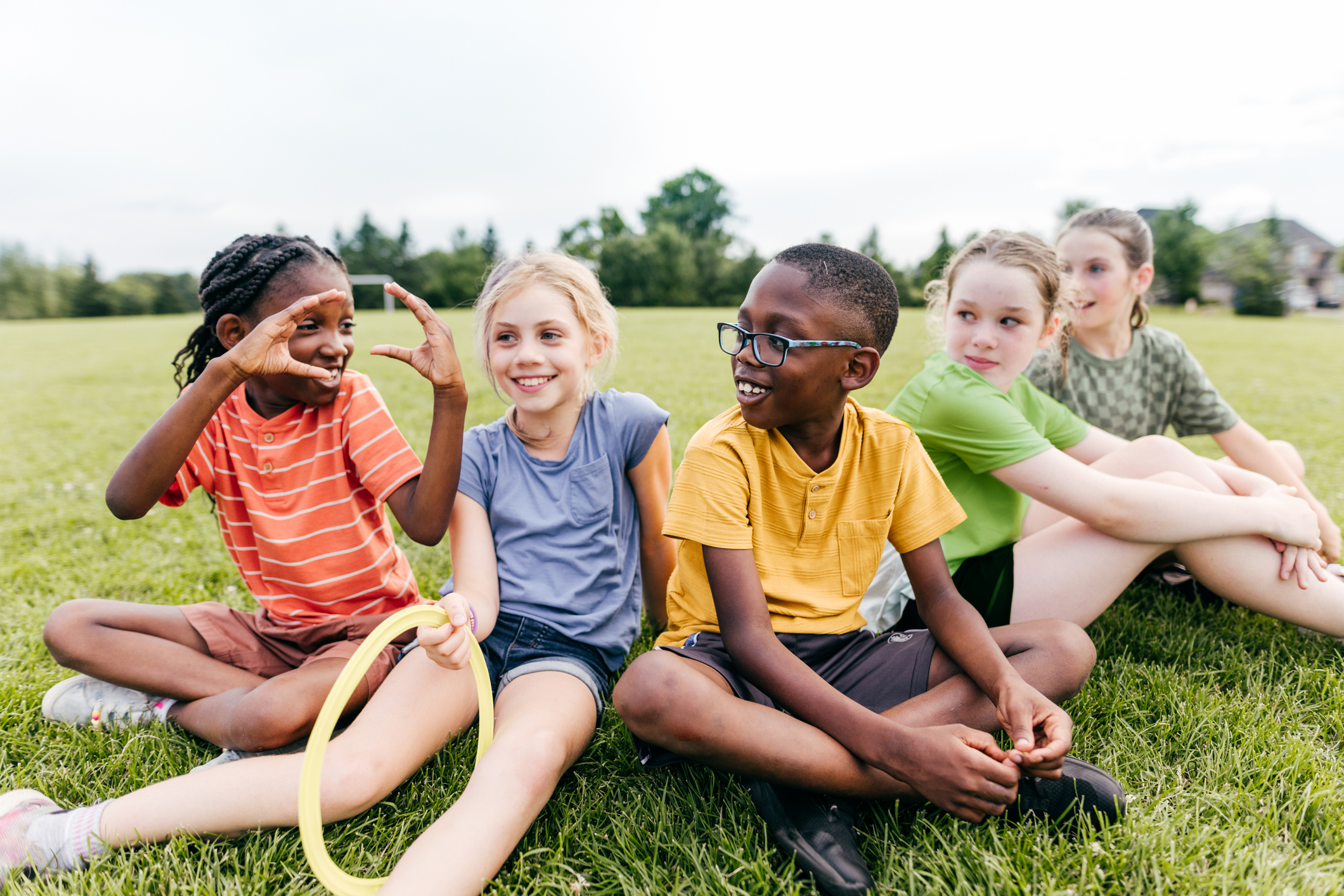 Kids at summer camp