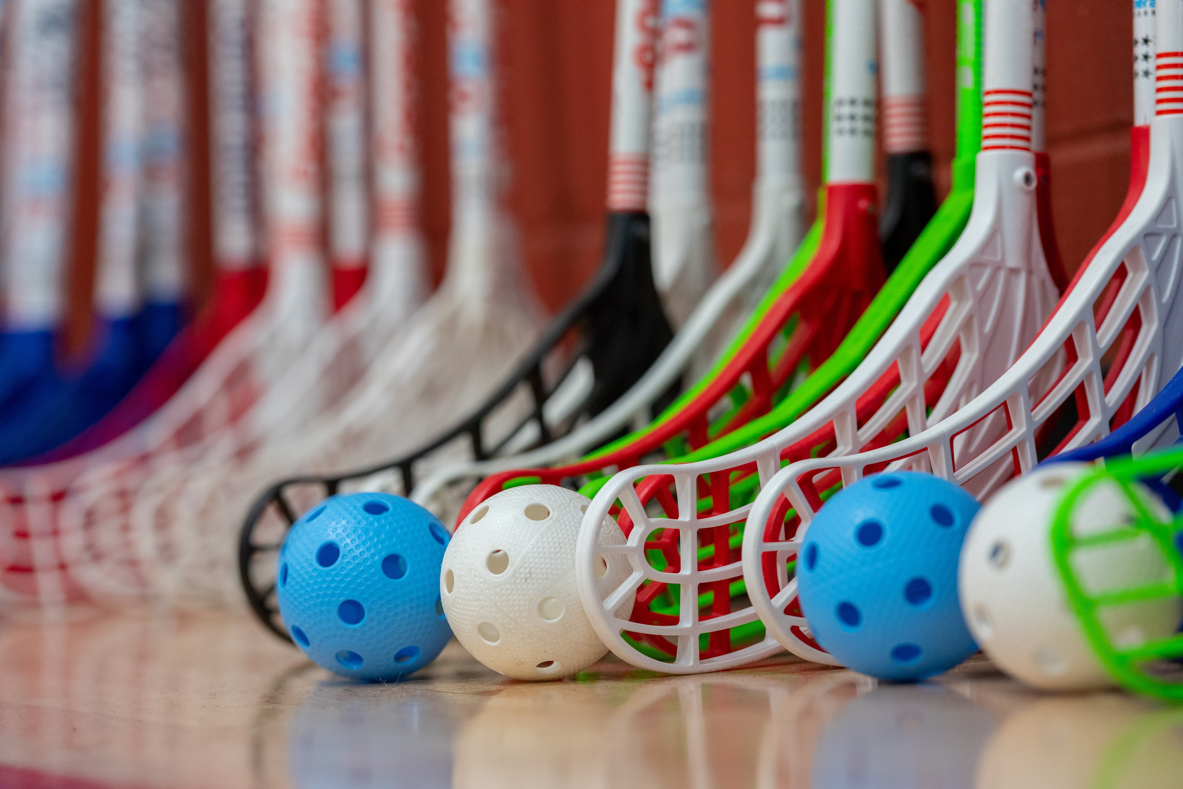 Indoor floor hockey