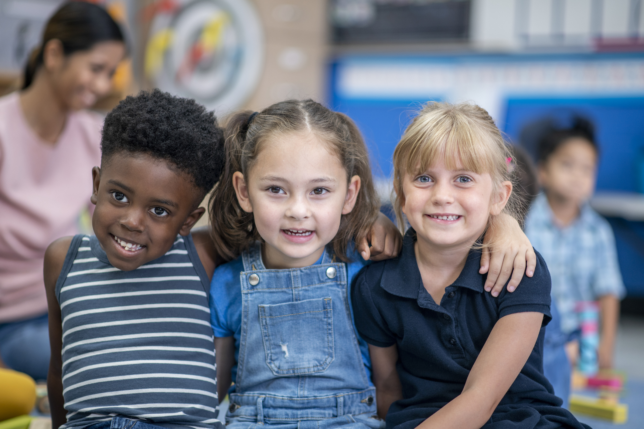 Kids participating in recreation programs