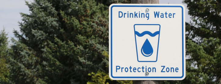 Drinking Water Protection Zone sign