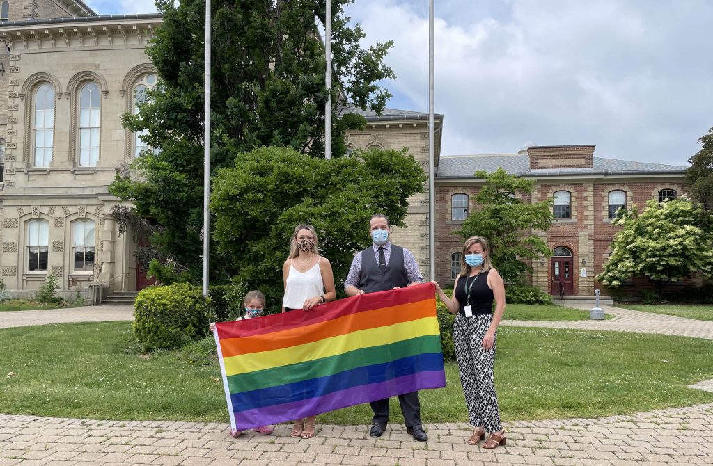 Norfolk County raises Pride flag at County Administration Building