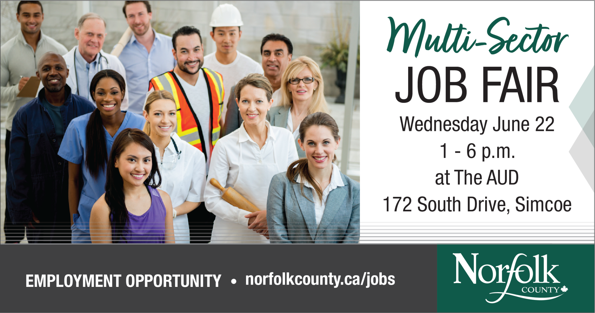 MultiSector Job Fair Government Norfolk County